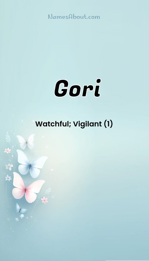 Meaning of Gori