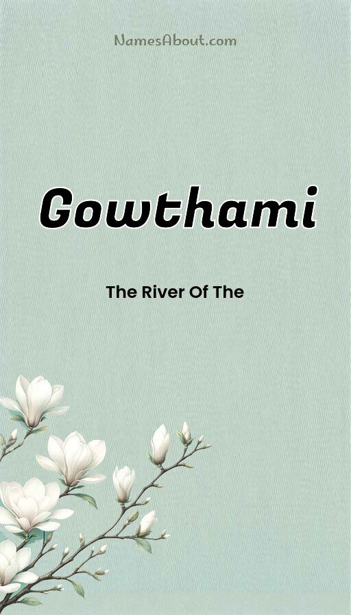Meaning of Gowthami
