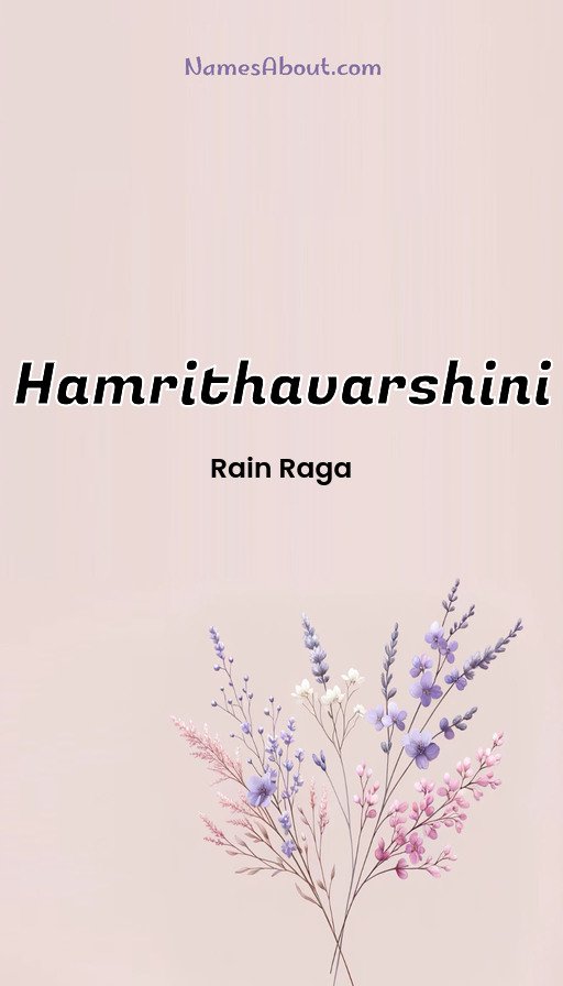 Meaning of Hamrithavarshini