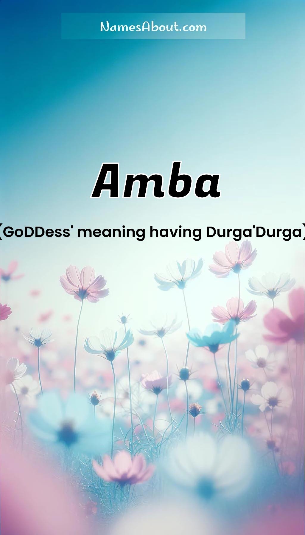 Amba name and meaning