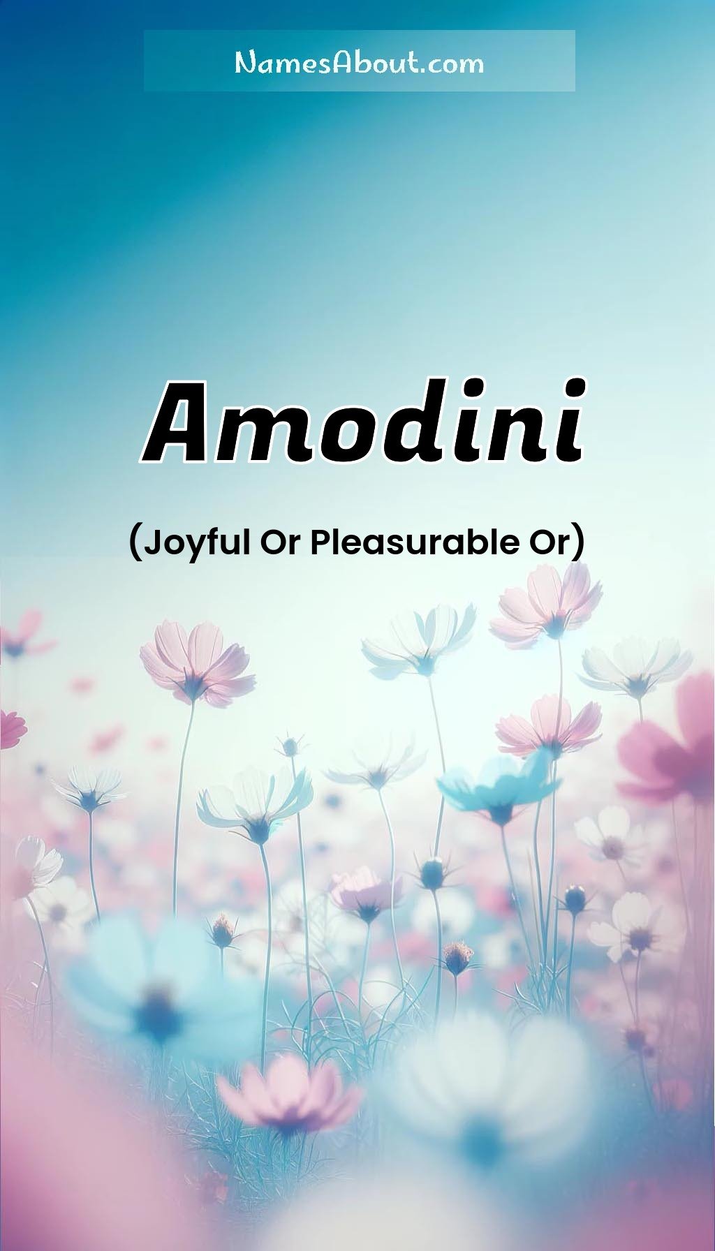 Amodini name and meaning