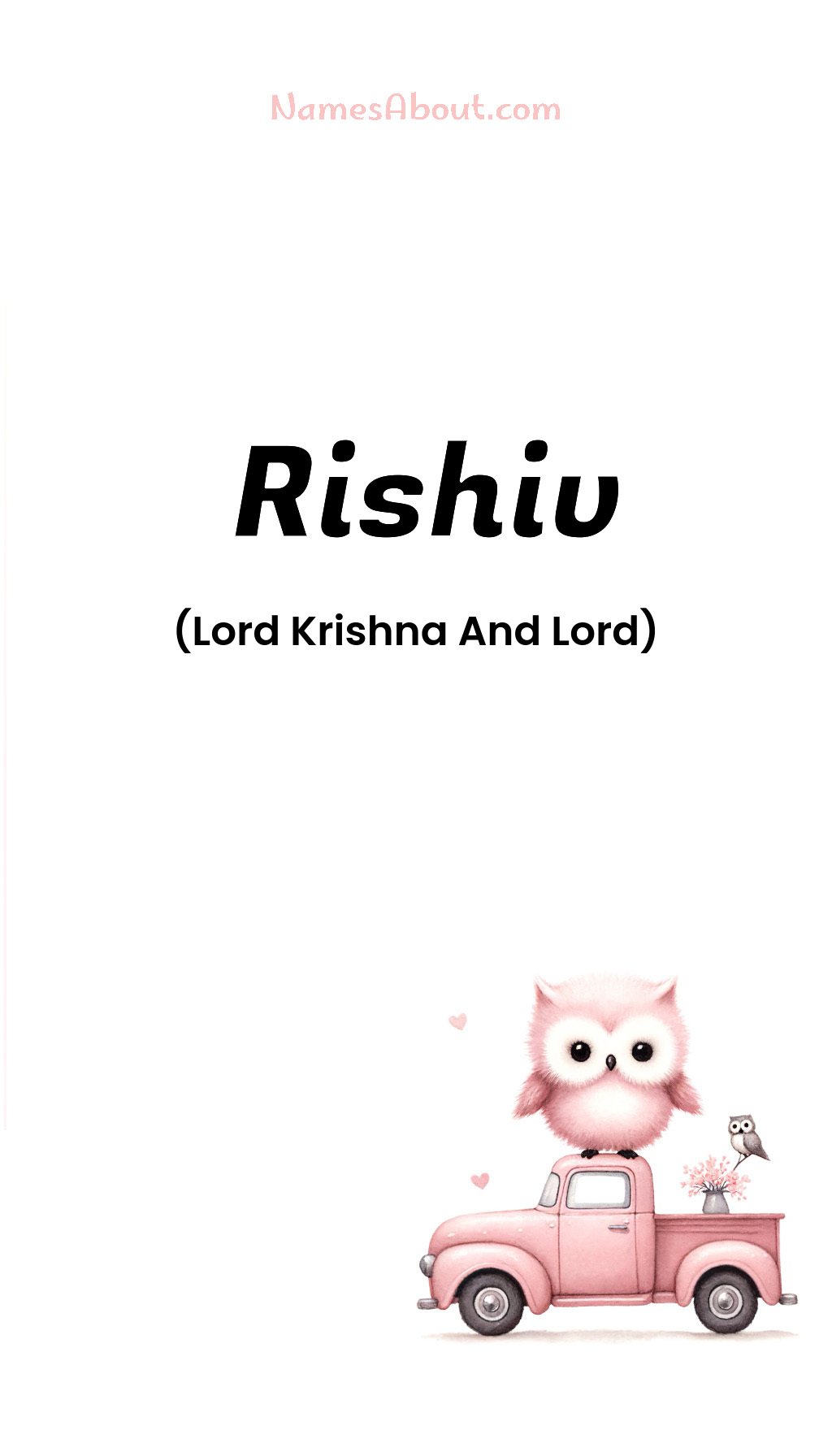 Rishiv name and meaning