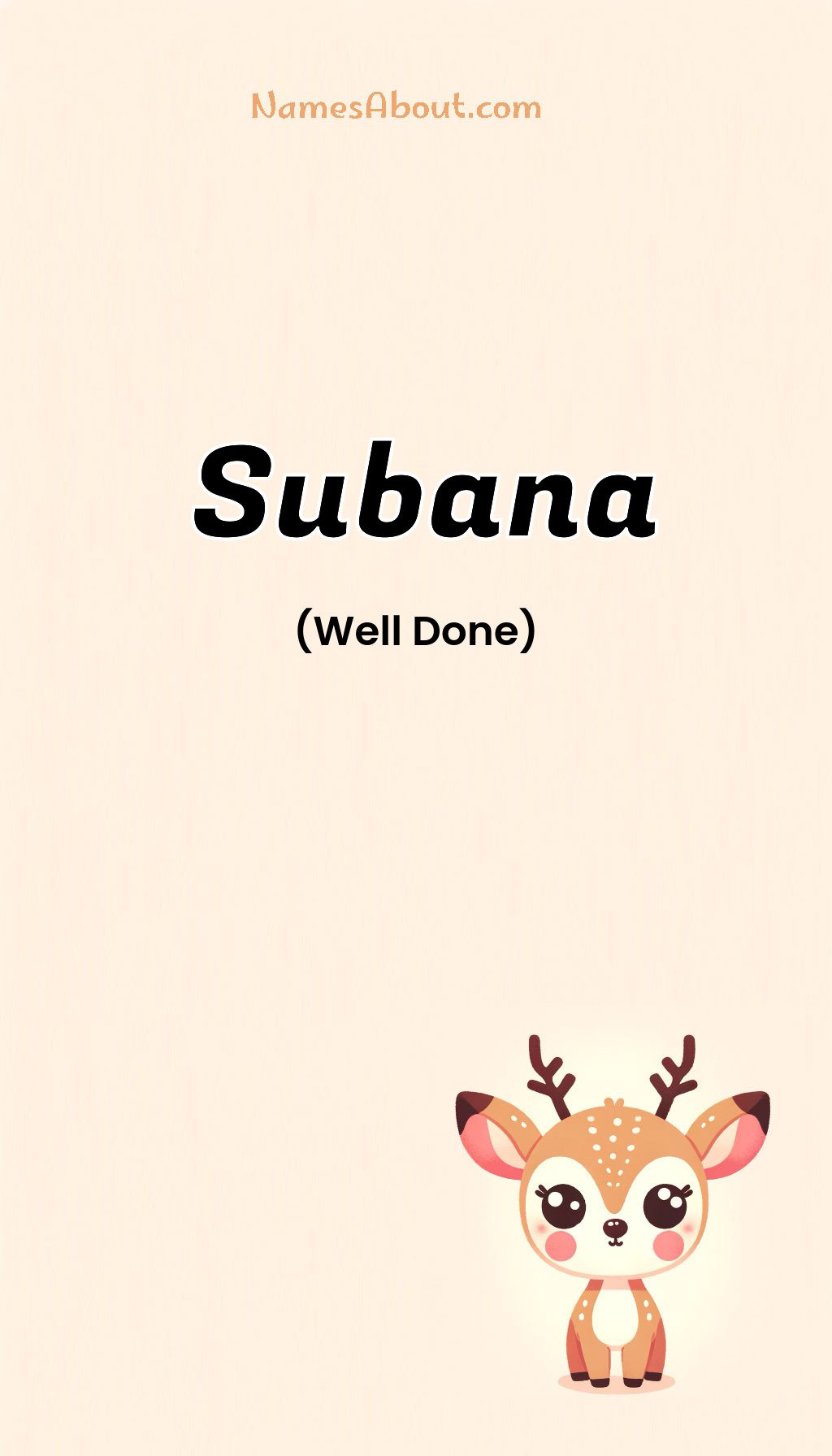 Subana name and meaning