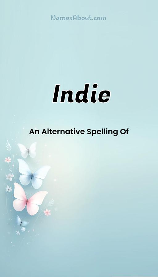 Illustration of Indie