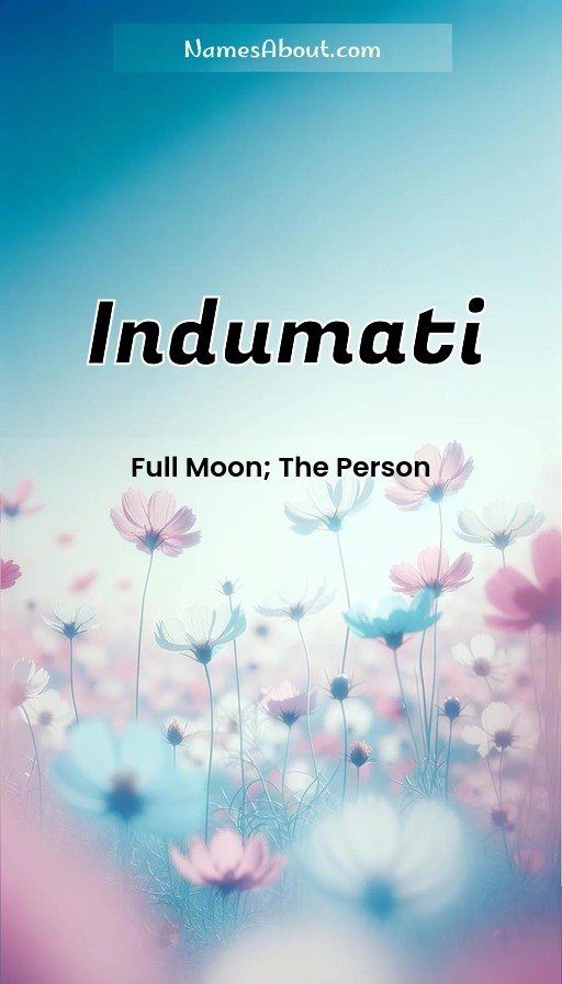 Meaning of Indumati