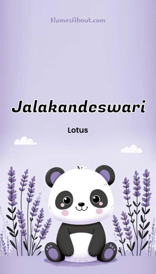 Meaning of Jalakandeswari