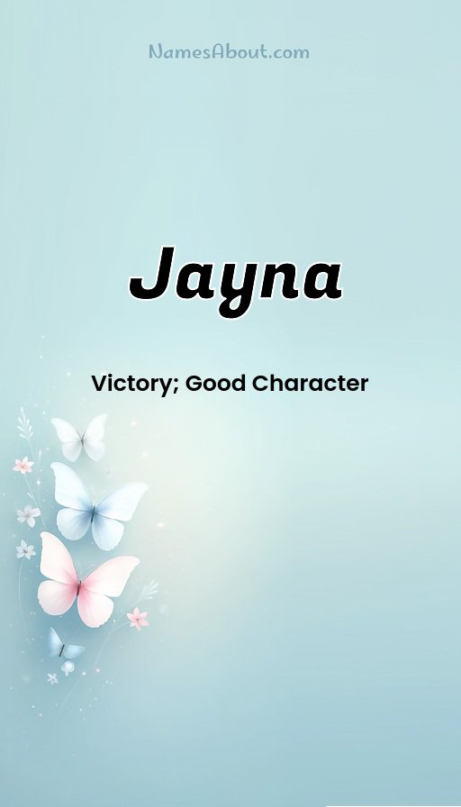 Meaning of Jayna