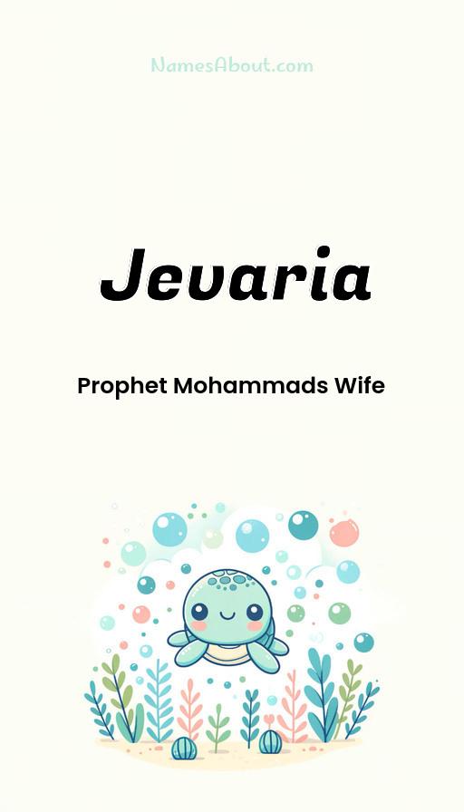 Meaning of Jevaria