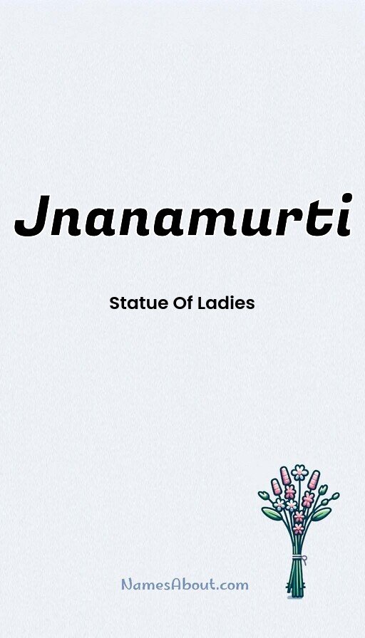 Meaning of Jnanamurti