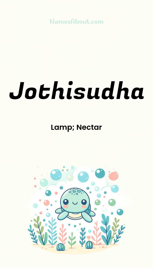 Meaning of Jothisudha