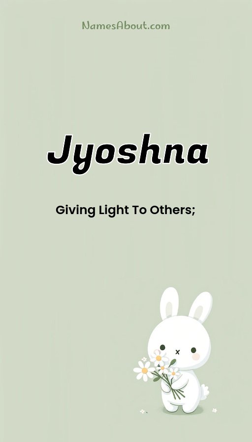 Meaning of Jyoshna