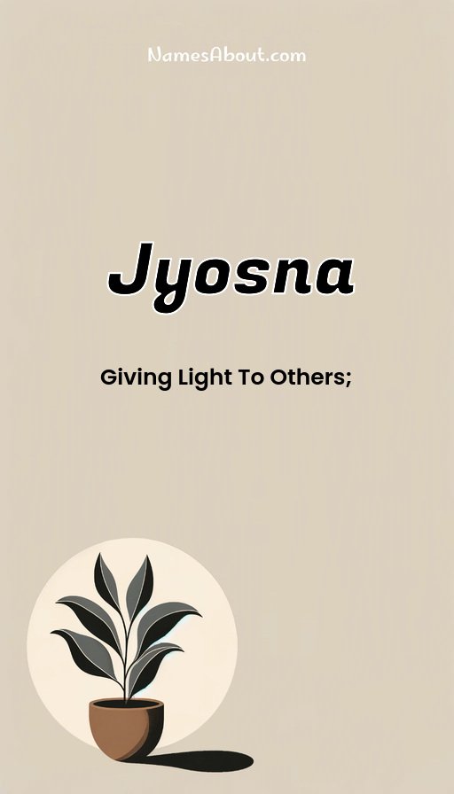 Meaning of Jyosna