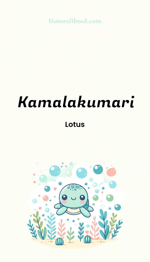 Meaning of Kamalakumari