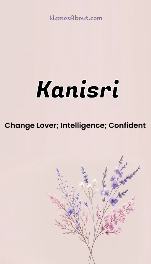 Meaning of Kanisri