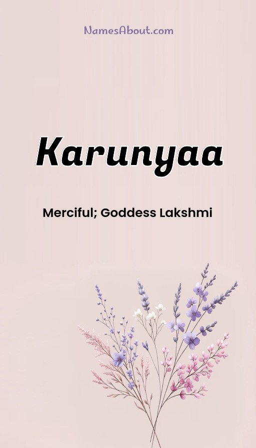 Meaning of Karunyaa