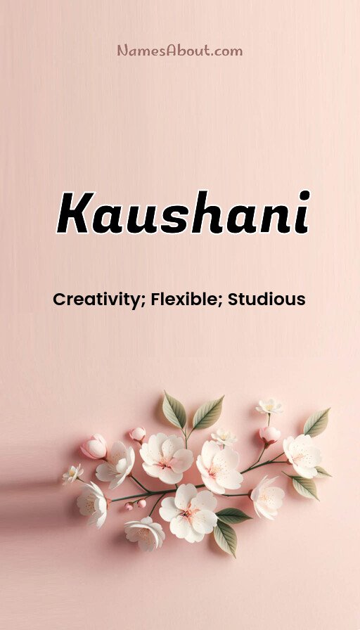 Meaning of Kaushani