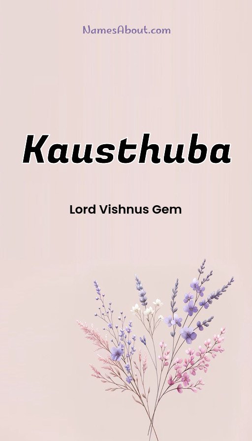 Meaning of Kausthuba