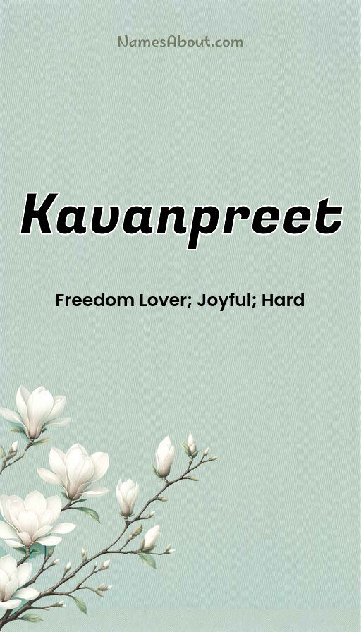 Meaning of Kavanpreet
