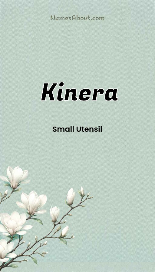 Meaning of Kinera