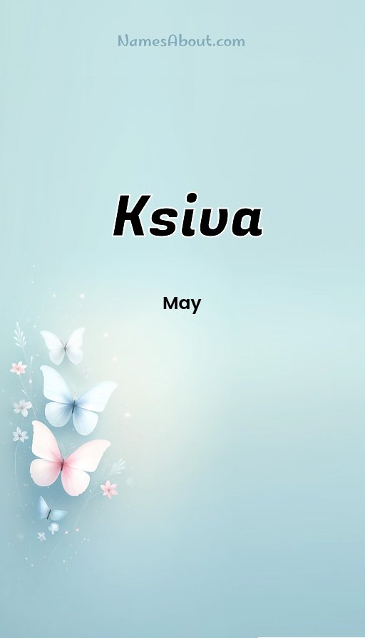 Meaning of Ksiva