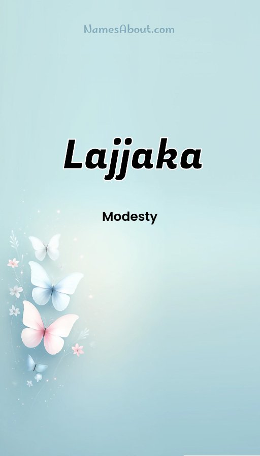 Meaning of Lajjaka