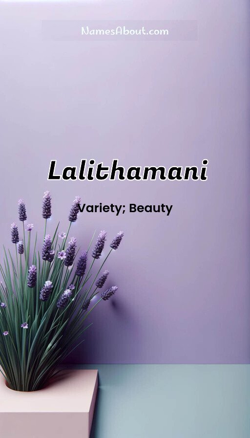 Meaning of Lalithamani