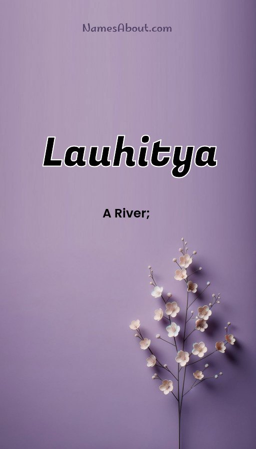 Meaning of Lauhitya