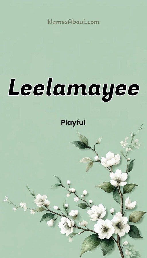 Meaning of Leelamayee