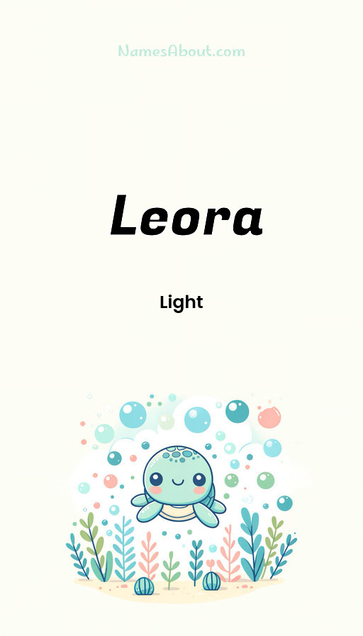 Meaning of Leora