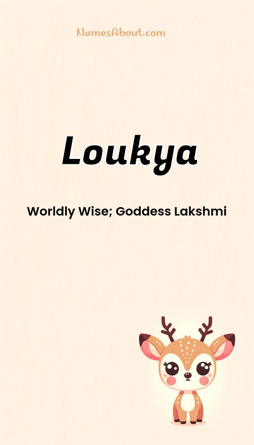 Meaning of Loukya