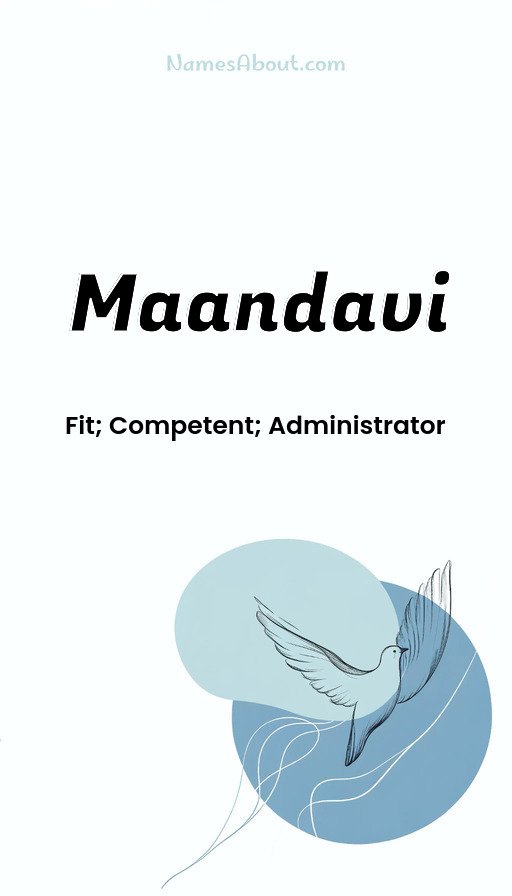 Meaning of Maandavi