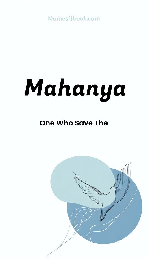 Meaning of Mahanya