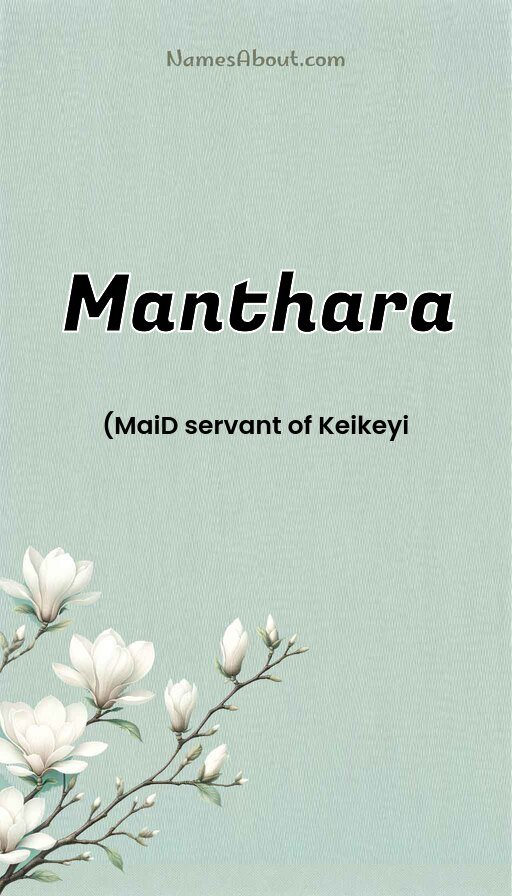 Meaning of Manthara