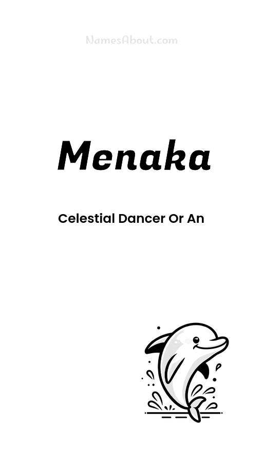 Illustration of Menaka