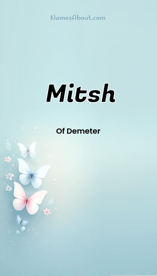 Meaning of Mitsh