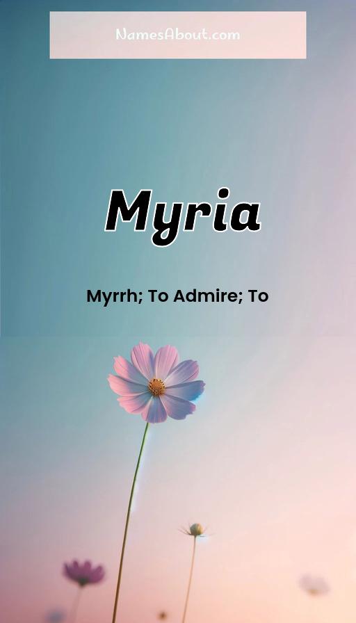 Illustration of Myria