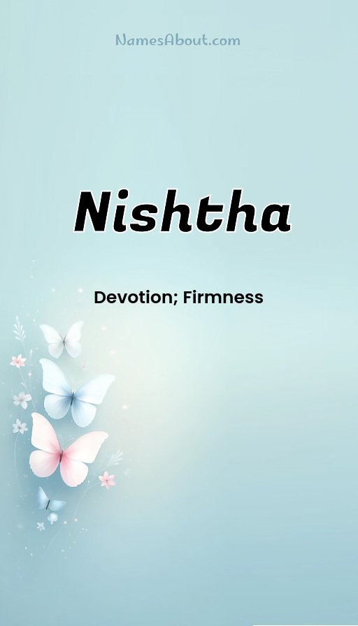 Meaning of Nishtha