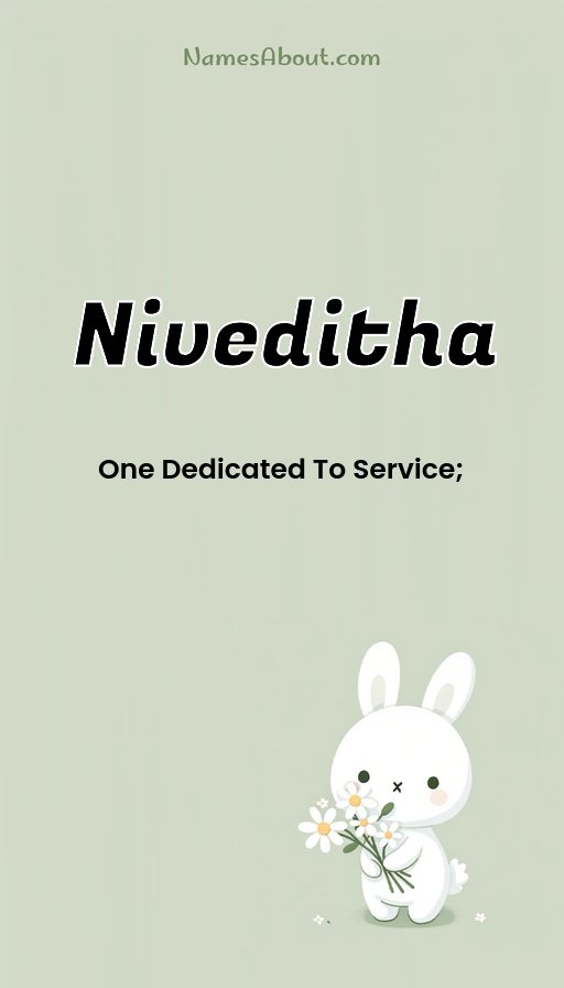 Meaning of Niveditha