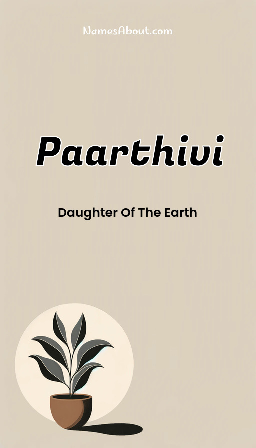 Meaning of Paarthivi