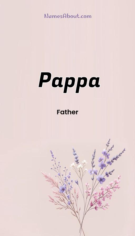 Illustration of Pappa