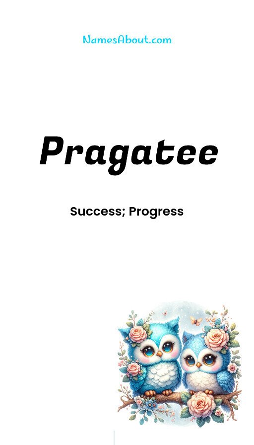 Meaning of Pragatee