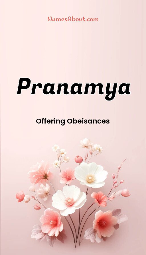 Meaning of Pranamya
