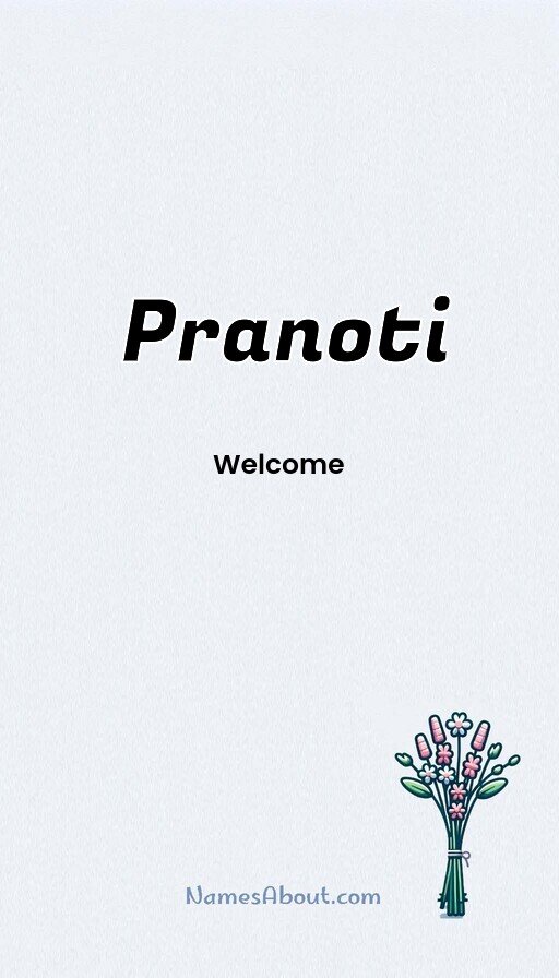 Meaning of Pranoti
