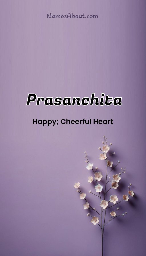 Meaning of Prasanchita