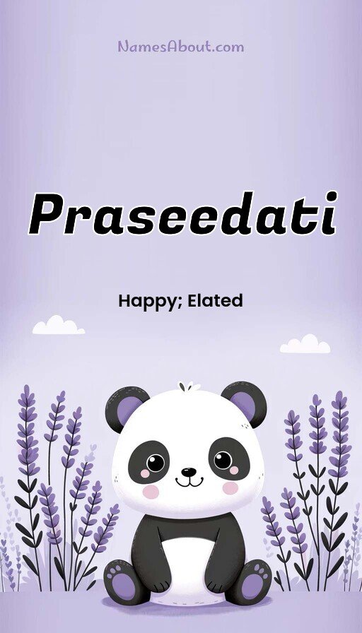 Meaning of Praseedati