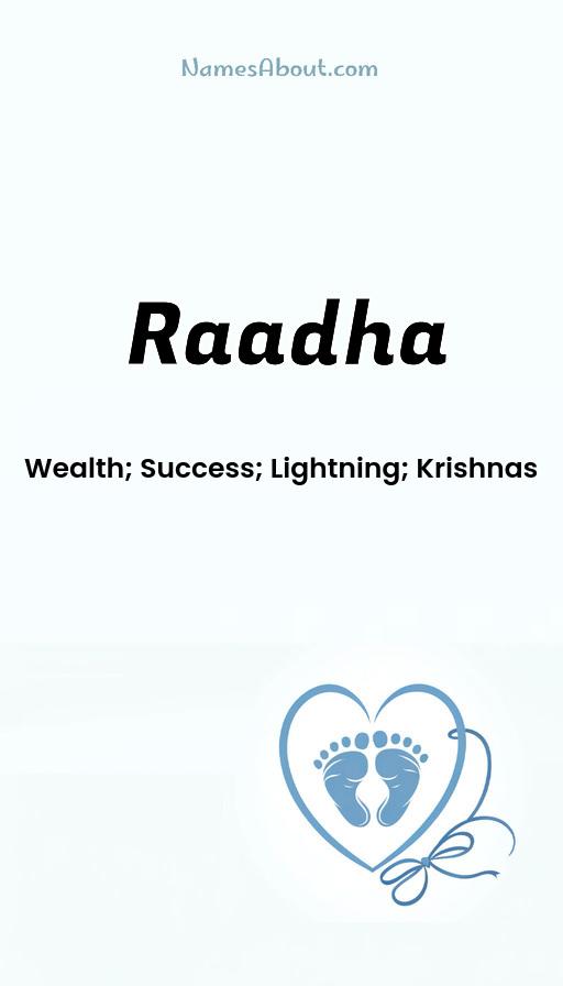 Illustration of Raadha