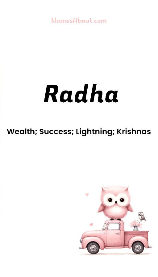 Illustration of Radha