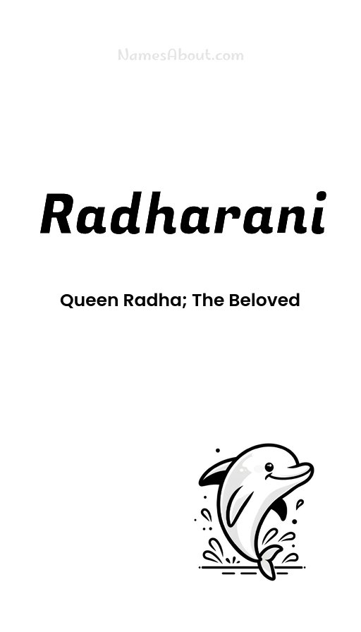 Meaning of Radharani