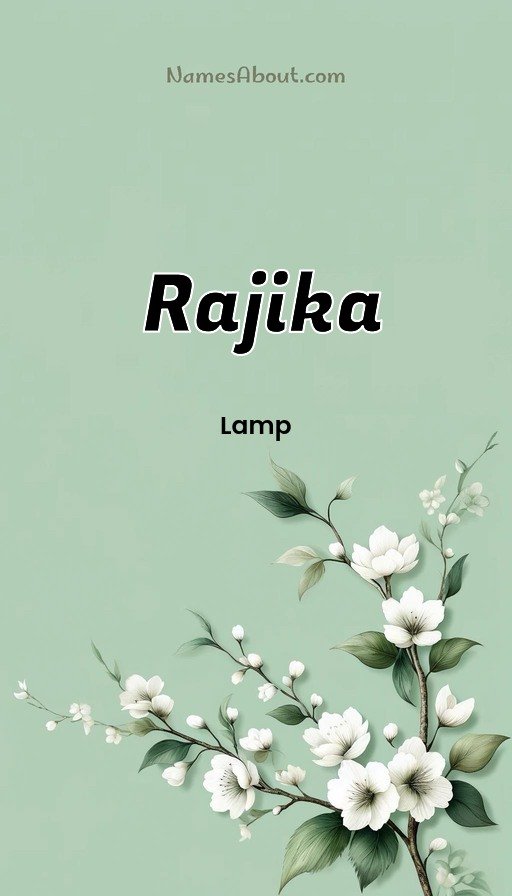 Meaning of Rajika