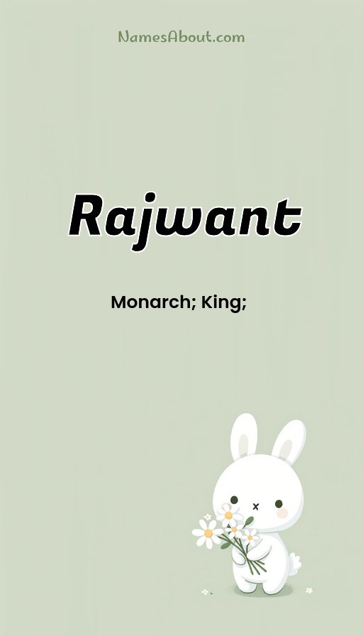 Meaning of Rajwant